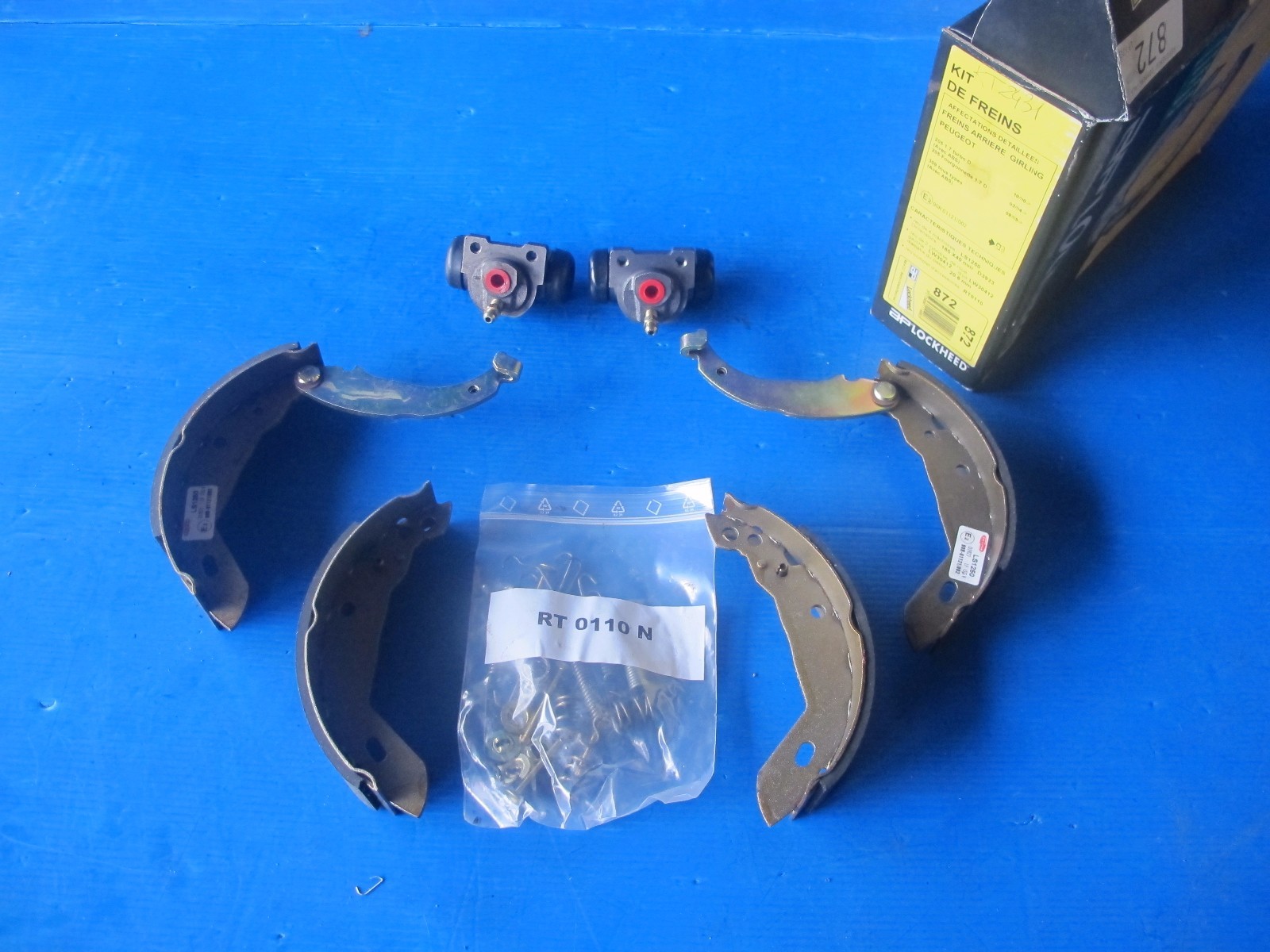 Kit de freins arrière Delphi tambour complet pour auto Peugeot 309 et 205