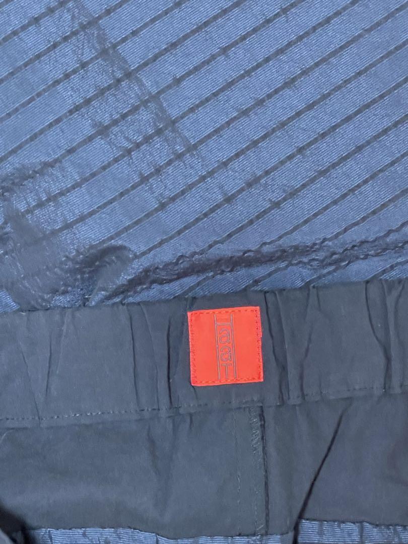 HaaT issey miyakeネイビー パンツ ISSEY MIYAKE Haat wide pants dark blue size M | eBay