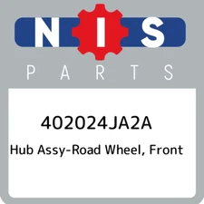 402024JA2A Nissan Hub assy-road wheel, front 402024JA2A, New Genuine OEM Part