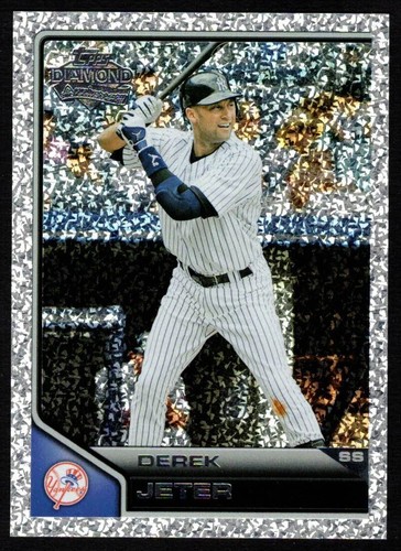 2011 Topps Lineage Diamond Anniversary Platinum Refractor #2 Derek Jeter - Picture 1 of 2