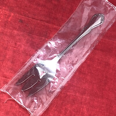 NEW Deluxe Oneida Mansfield Amadeus Serving Cold Meat Fork WM A Rogers Stainless