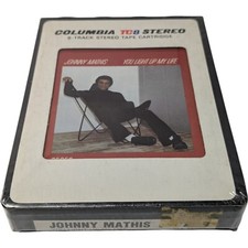 Sealed JOHNNY MATHIS You Light Up My Life FUNK SOUL 1978 8-track tape cartridge