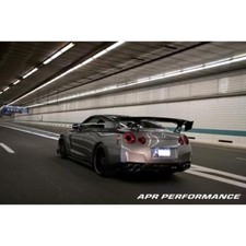 Apr Performance Carbon Fiber Gtc-500 Adjustable Wing Spoiler 71 R35 Gt-r New
