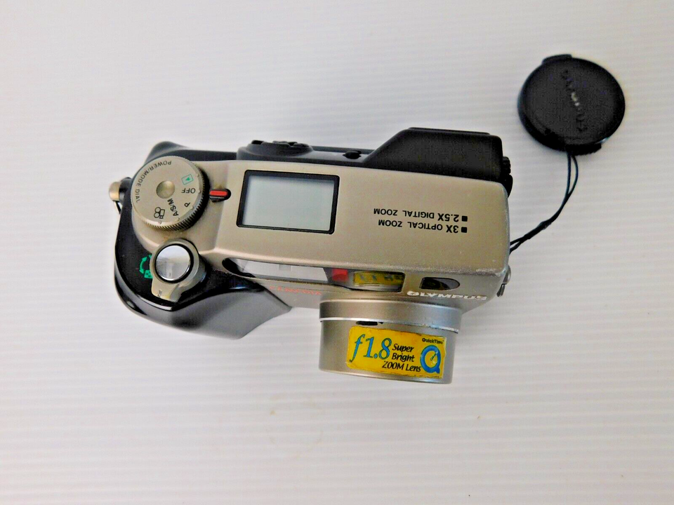Olympus Digital Camera Camedia C2040 Zoom 2.1MP Silver Tested eBay