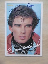Pierre Cosso autograph signed 10x15 cm Bravo autograph card