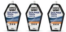 UPOL UP0714 Bolsa Esmalte Delfín Masilla Esmalte Autonivelante con Endurecedor (3 Bolsas)