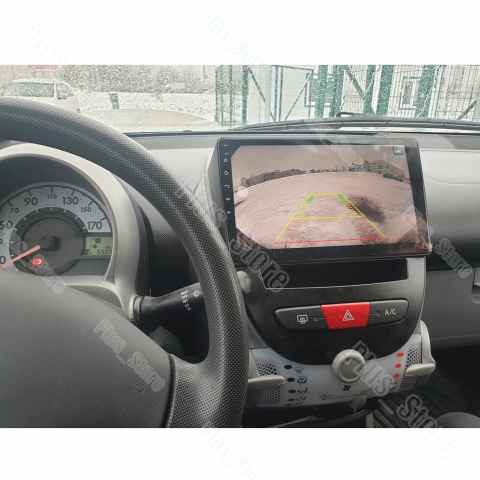 Für Citroën C1 Toyota Aygo Autoradio Android13 Carplay BT GPS Sat Nav DSP+Kamera - Bild 2 von 4