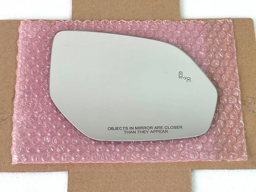 Blind Spot Mirror Glass Lens for 2018-24 Volkswagen Atlas Passenger Side Right