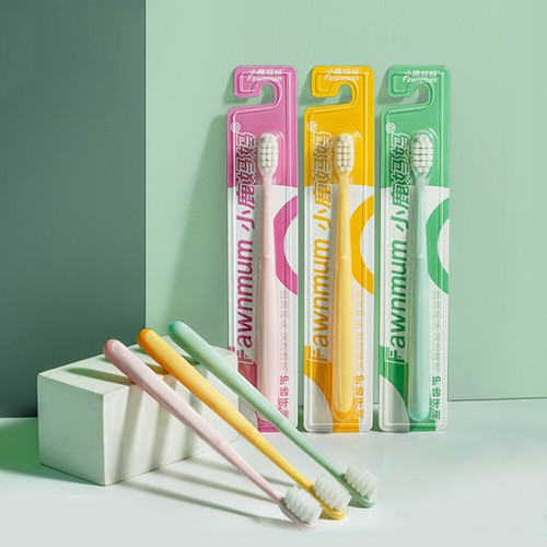 Super Soft Toothbrush ~ Extra Ultra Soft Bristles for Sensitive Teeth & Gums