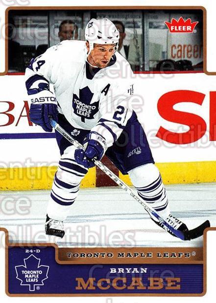 2006-07 Fleer #182 Bryan McCabe