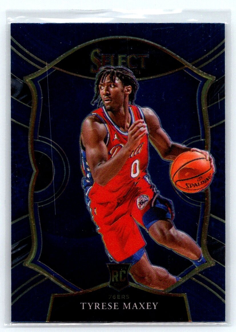 2020-21 Panini Select - Concourse #81 Tyrese Maxey (RC) 76ers