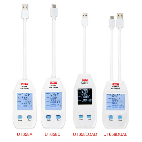 UNI-T USB Tester Detector Voltmeter Ammeter Power Capacity Voltage Current Meter - Picture 2 of 23