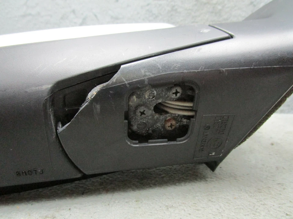 Espejo retrovisor manual Chevrolet Aveo 2007 2008 2009 2010 2011 pasajero vista lateral Foto 4 de 4