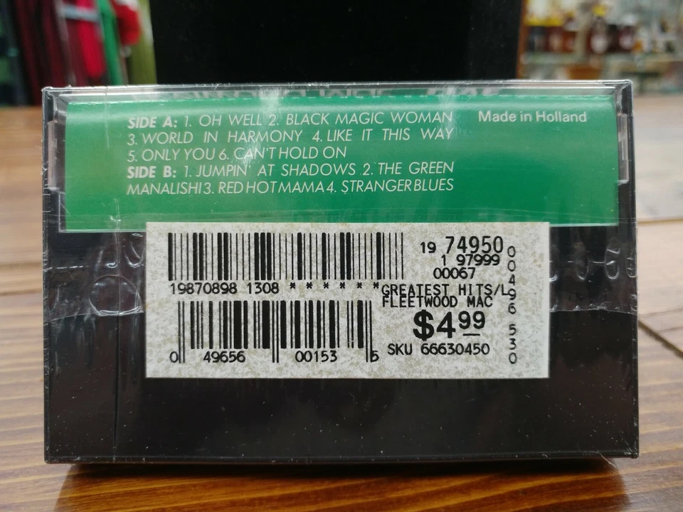 FLEETWOOD MAC - Greatest Hits Live - NEW OLD STOCK SEALED Cassette Tape - RARE!! - Image 4 of 4