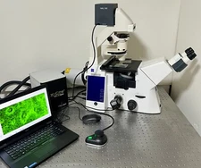 Zeiss Axio Observer A1 Lumen Excelitas LED Fluorescence Ph Inverted Microscope