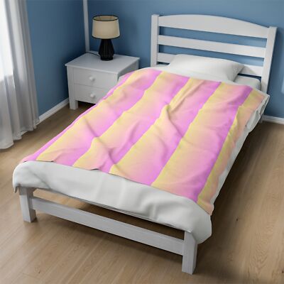 50x60 Inch Velveteen Plush Blanket