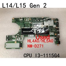 NM-D271 For Lenovo ThinkPad L14/L15 Gen 2 Laptop Motherboard With I3-1115G4 CPU