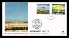 Dr Jim Stamps Netherlands Antilles Trans World Radio Bonaire 1970 2v Set Monarch