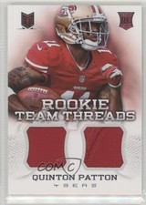 2013 Panini Momentum Rookie Team Threads Combo Materials /399 Quinton Patton 0m0