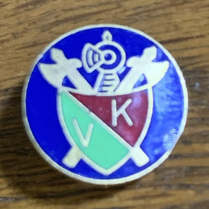 Knights of Columbus K of C Emblem Enamel Lapel Pin Pinback Blue/Green/Red