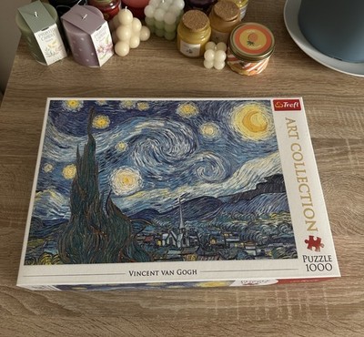 Trefl Puzzle Vincent van Gogh - Die Sternennacht - 1000 Teile - 68.3 x 48 cm Neu