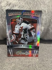 2007-08 O-Pee-Chee Record Breakers #RB2 Martin Brodeur - New Jersey Devils OPC