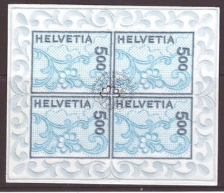 # 122 STICKEREIBLOCK AUSGABETAG