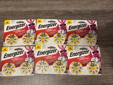 Energizer Hearing Aid Batteries 16 Pack Size 10 6 Packs Expires 03/30/2026