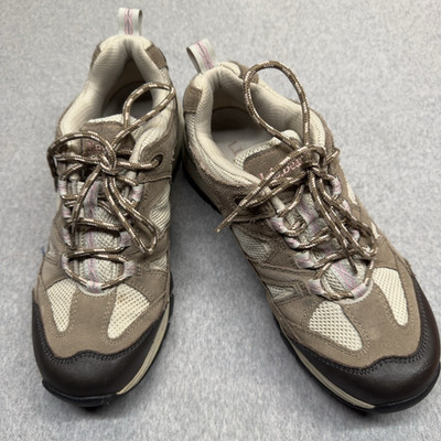 LL Bean Trail Hiking Womens Size 9 Dri Lex 0FXR9 Brown Ivory