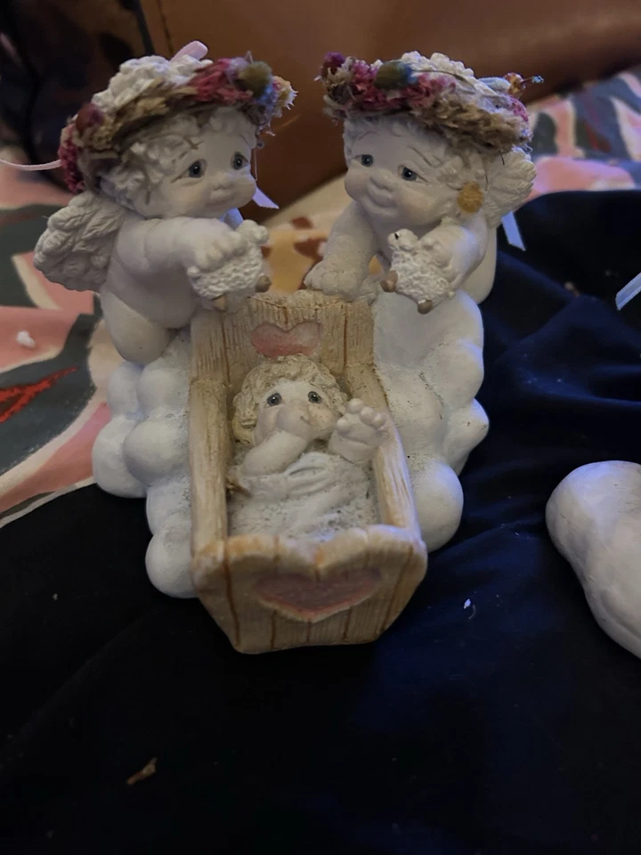 Juego de 3 estatuillas vintage raras de Dreamsicles Foto 3 de 4