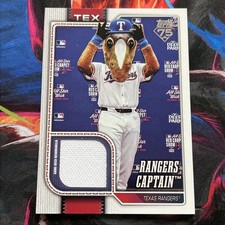 2026 Topps Series 1 Celebration Rangers Mascot Relic