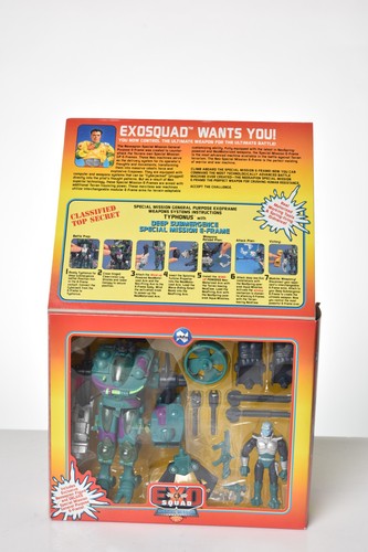 Playmates Exo Squad Typhonus 1995 especial inmersión profunda marco electrónico - COMPLETO - Imagen 6 de 12