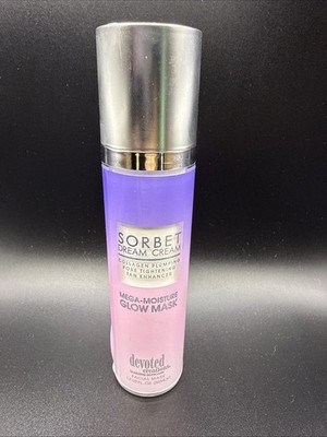 Devoted Creations Sorbet Dream Cream Glow Mask Mega Moisturizer 1.7 oz
