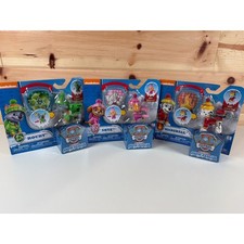 New Nickelodeon Paw Patrol Snow Rescue figures Skye Marshall Rocky Badge NEW
