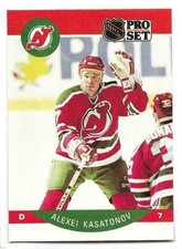 ALEXEI KASATONOV 1990-91 PRO SET ROOKIE CARD MINT CONDITION. rookie card picture