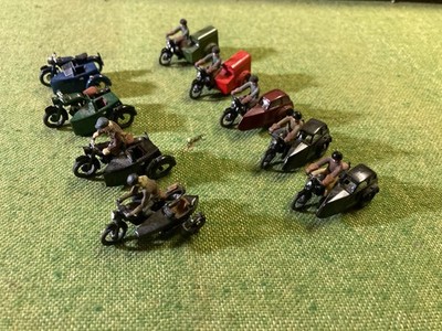Langley Models Motorrad & Beiwagen - 9. Auswahl - einmal Lieferung bezahlen OO