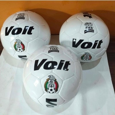 FIFA Approved Voit Soccer Ball Size 5 White Football Mexico Logo Edition