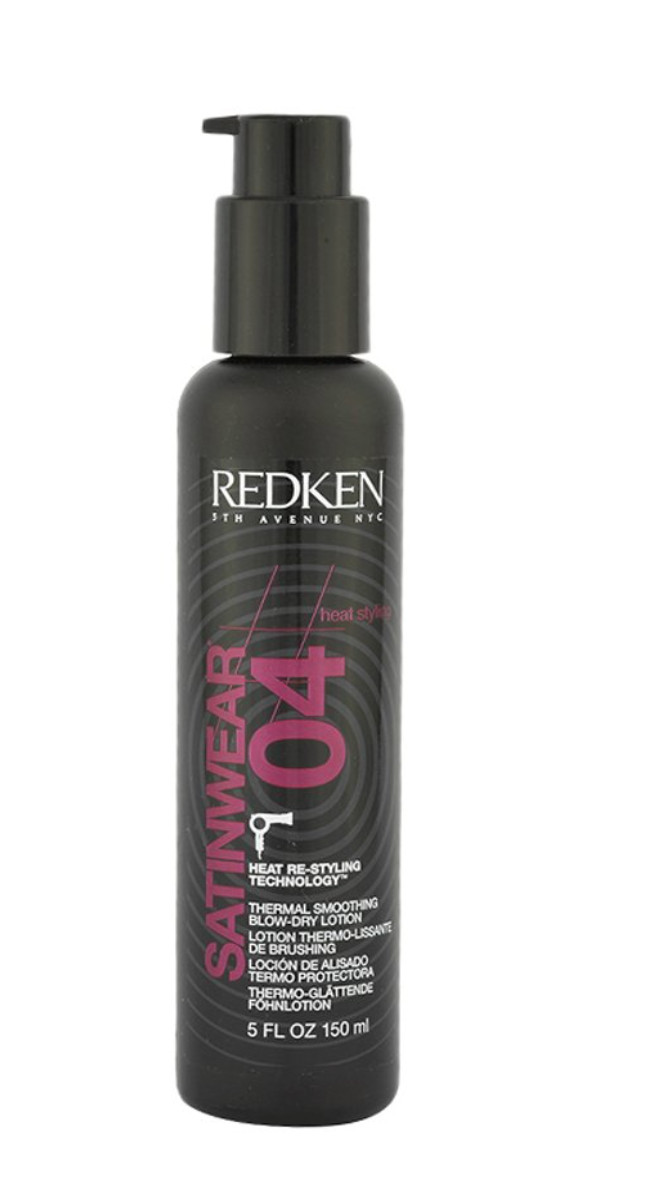 Redken Satinwear 04 Thermal Smoothing Blow Dry Lotion 5 oz -