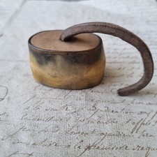 Antike Tabakdose Rinderhorn Volkskunst 19. Jh. Schnupftabakdose 19thC