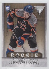 2013-14 Panini Titanium Rookie Retail Gold 7/10 Thomas Hickey #211 0c3