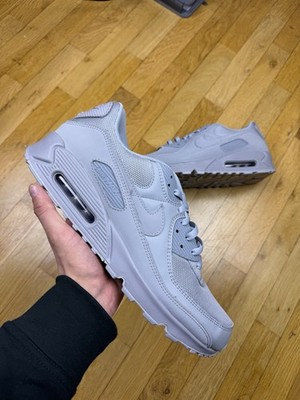 Nike Air Max 90 Wolf Grey Gr. 49.5 US 15 Neu   Box ohne Deckel