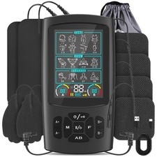 TENS Unit EMS Muscle Stimulator with 28 Modes, Dual Channel Muscle Stimulator...