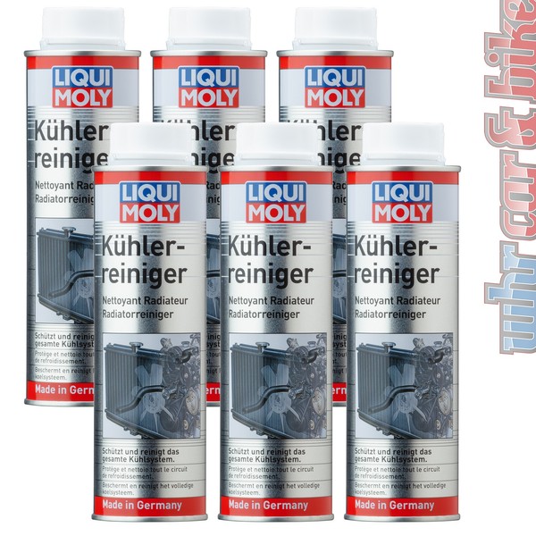 6X Liqui Moly 3320 KüHlerreiniger 300Ml Additiv Entfernt Ablagerungen-image