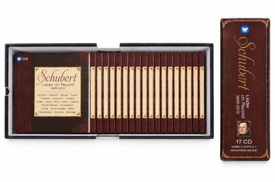 Schubert Lieder on Record 1898-2012 17 CD Box Set Warner EMI Classics LIKE NEW