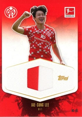 RC-JSL Jae-Sung Lee RELIC Trikot Karte Match Attax Bundesliga 2024/2025