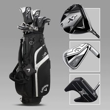 Callaway XR Komplettset Graphit Regular RH 13 Teile Schwarz/Silber UVP 1.699€!!