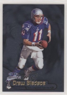 1998 Fleer Brilliants Drew Bledsoe #10 0ps8