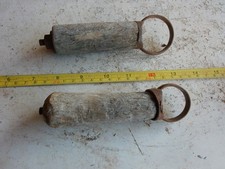 Antique Grim Reaper Scythe Sickle Handle Grips Only Lot 25-45-CH-C