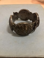 Splendido Bracciale antico Orientale Originale In Metallo Lavorato (Argento?)