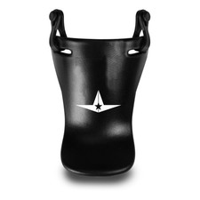 All-Star 4 Inch Baseball/Softball Catcher's Throat Guard - Black
